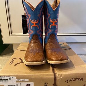 Brand new Hooey Twisted X Youth boots!!!